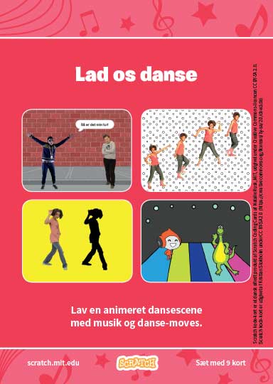 Dance-Cards-540 Kode-kort serien Lad os danse.