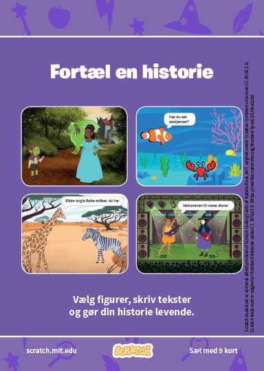Story-Cards-540 Kode-kort serien Fortæl en historie.